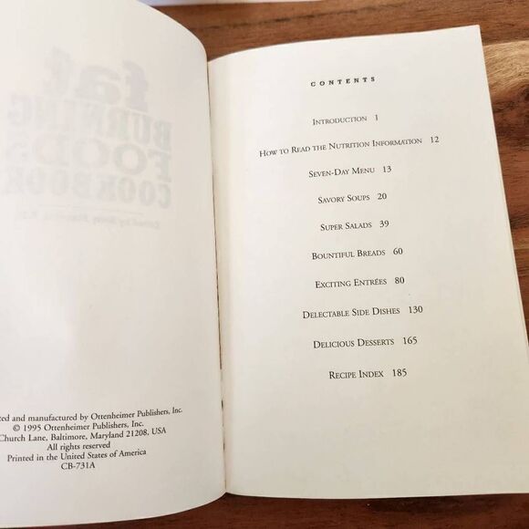 No salt no sugar no fat cookbook bundle of two recipes vintage '90s weight loss - Picture 6 of 8